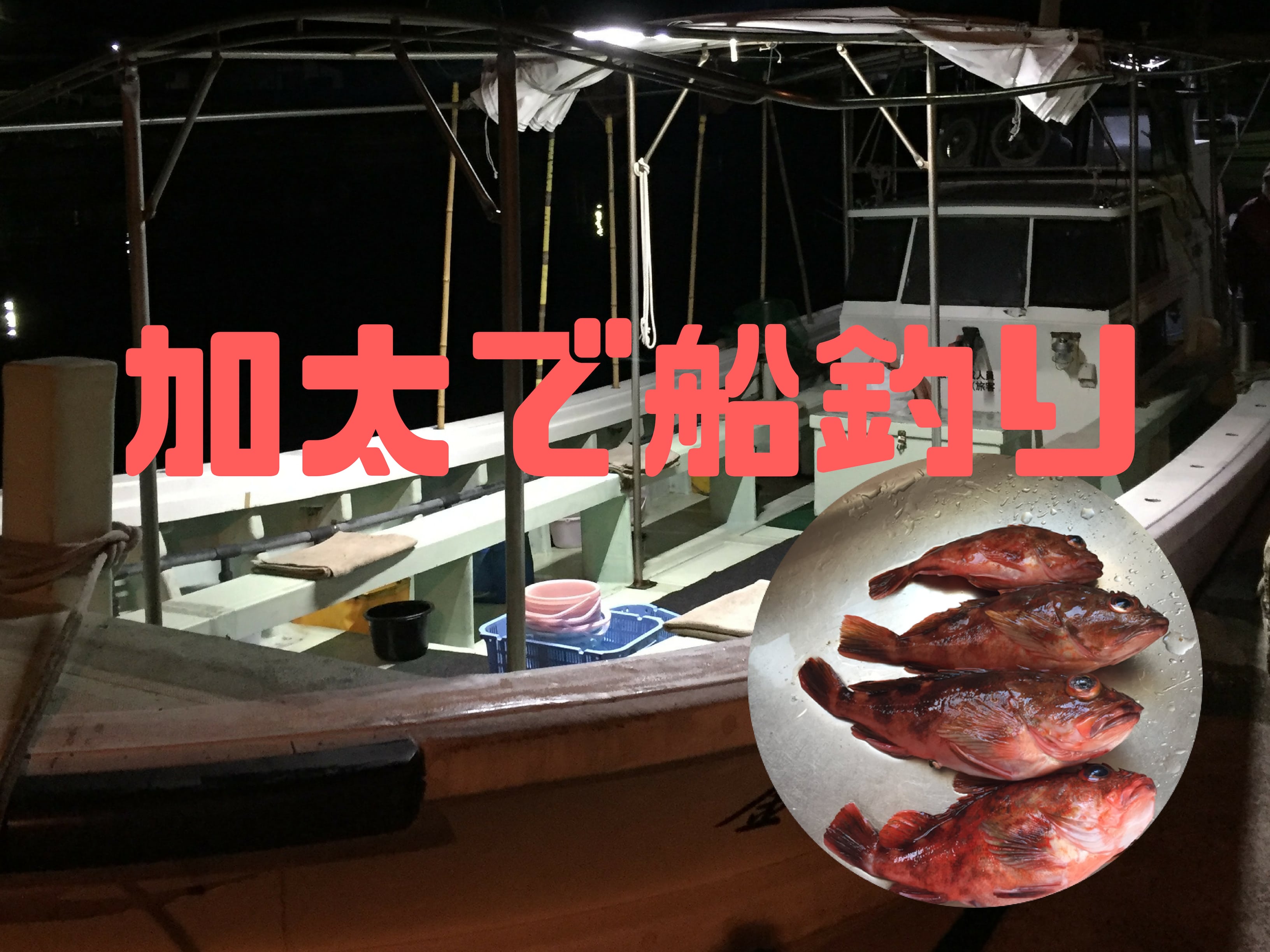 和歌山県加太で船釣り（金毘羅丸）