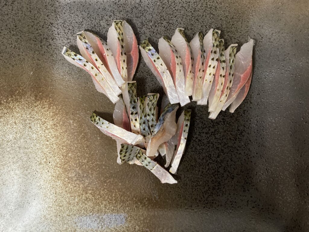【コノシロ】釣ったコノシロを美味しく食べる調理法(レシピ)を紹介します